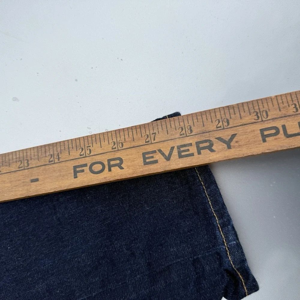 Banana Republic Jeans Mens 30X32 Trooper Fit Selvedge White Oak Cone Denim USA